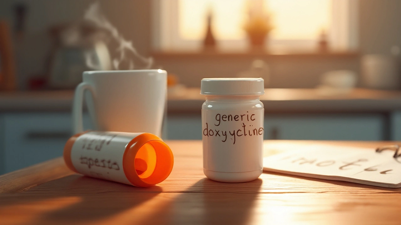 Comparison: Generic Doxycycline vs. Brand‑Name Vibramycin