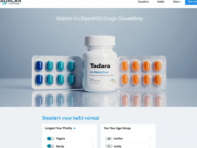 Tadora vs Other ED Drugs: Tadalafil Comparison Guide
