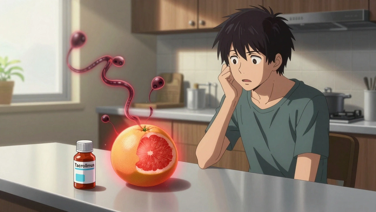 Grapefruit and Immunosuppressants: What You Need to Know Before Eating It