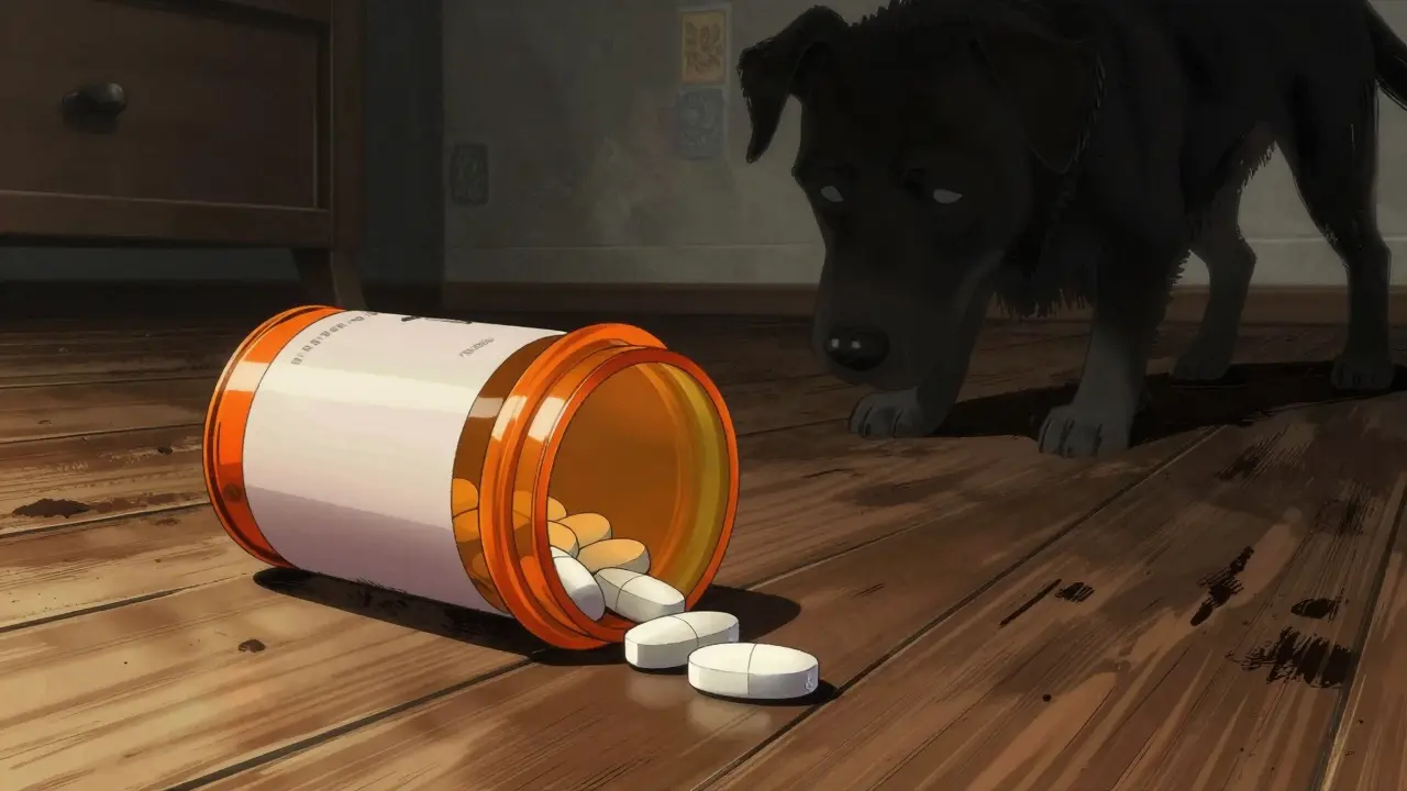 How to Recognize Overdose in Pets from Human Medications